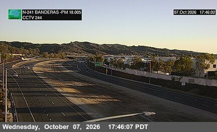 The road at Banderas 530 Meters North of Antonio Parkway Undercross, live
