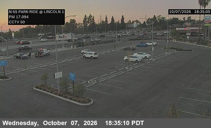 The road at Lincoln Park and Ride 2, live