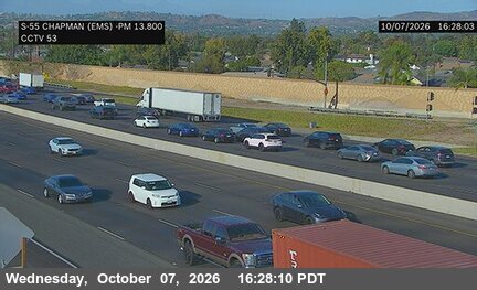 The road at NB Chapman, live