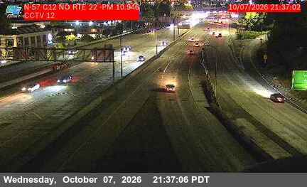 The road at SR-22, live