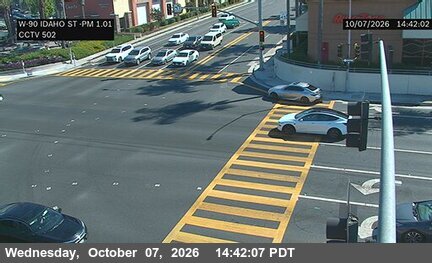 The road at Idaho St NW Corner, live