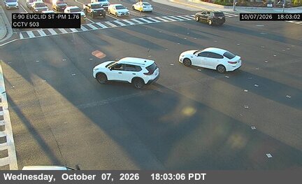 The road at Euclid St SE Corner, live