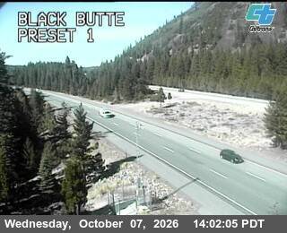 The road at Black Butte, live