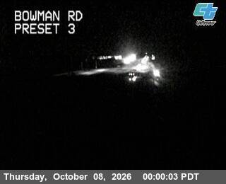 The road at Bowman Rd, live