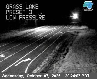 The road at Grass Lake, live