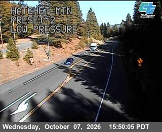 The road at Hatchet Mtn, live