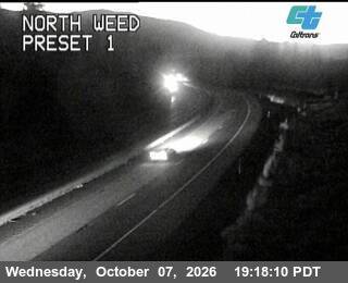 The road at North Weed, live