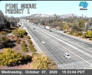 The road at Pine Grove, live