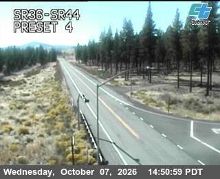 The road at SR36-SR44, live