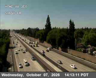 The road at Howe_Av_JEO_SAC50_EB, live