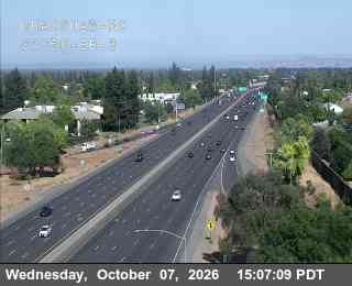 The road at Hwy 50 at Bradshaw Rd 3, live