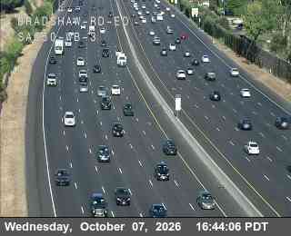 The road at Hwy 50 at Bradshaw Rd EO 3, live