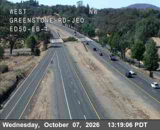 The road at Hwy 50 at Greenstone 1, live