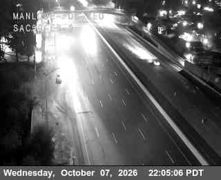 The road at Hwy 50 at Manlove POC 3, live