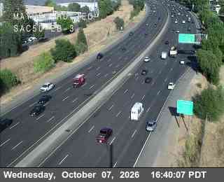 The road at Hwy 50 at Mayhew Rd 3, live