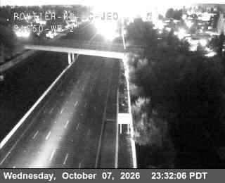 The road at Hwy 50 at Routier Rd JEO 2, live