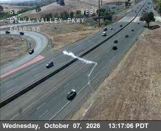 The road at Hwy 50 at Silva_Valley_ED50_WB, live