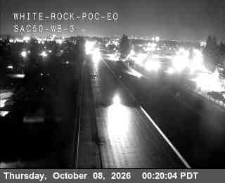 The road at Hwy 50 at White Rock POC EO 3, live