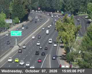 The road at Hwy 50 at Zinfandel Dr EB 2, live