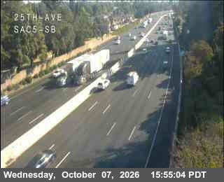 The road at Hwy 5 at 25th, live