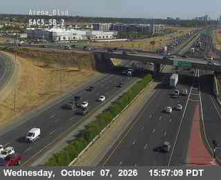 The road at Hwy 5 At Arena Blvd 2, live