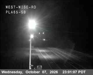The road at Hwy 65 at Wise, live