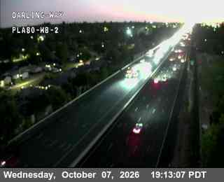 The road at Hwy 80 at Darling 2, live