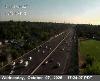 The road at Hwy 80 at Darling 3, live