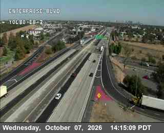 The road at Hwy 80 At Enterprise EB 2, live