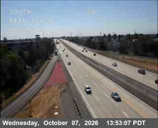 The road at Hwy 80 at Reed, live