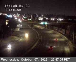 The road at Hwy 80 at Taylor, live