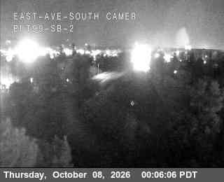 The road at Hwy 99 at East_Ave_BUT99_SB_2, live