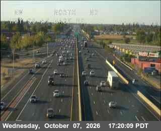 The road at Hwy 99 at Mack, live