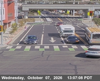 The road at Cutting Blvd - Looking East, live