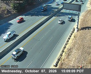 The road at At Nof W Railroad Av, live
