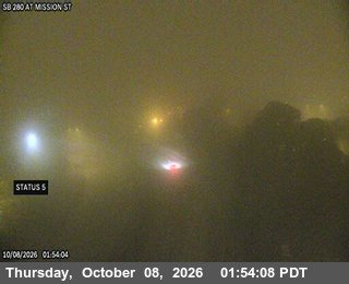 The road at At Mission St, live