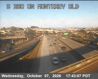 The road at On Monterey Bl, live