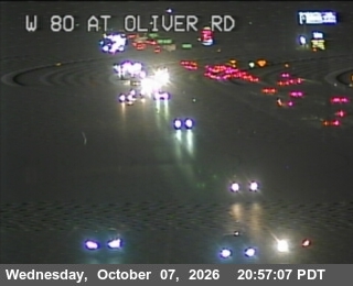 The road at Oliver Road, live