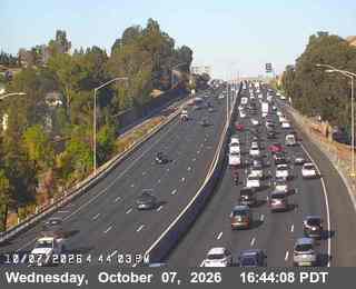 The road at Pinole Valley Road, live