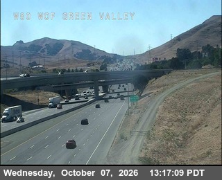 The road at West of Green Valley Road, live