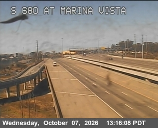 The road at S680 at Marina Vista, live