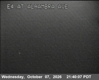 The road at At Alhambra Ave, live