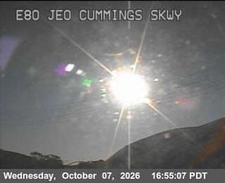 The road at Jeo Cummings Pkwy, live
