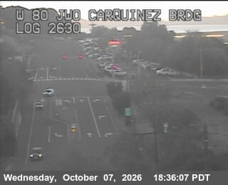 The road at Just West Of Carquinez Brdg, live