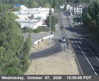 The road at Cliffside Drive Offramp, live