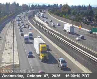The road at East Lewelling Onramp, live