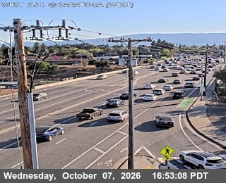 The road at Saratoga Onramp, live