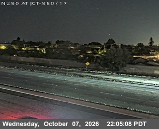The road at Just South Of SR-85, live