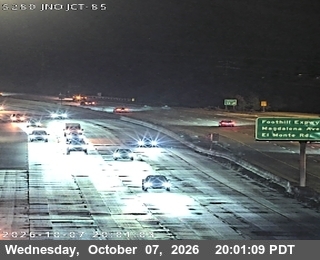 The road at At Jno Jct-85, live