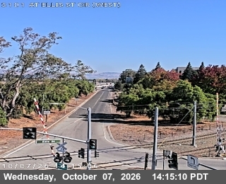 The road at At Ellis St Sb Offramp, live